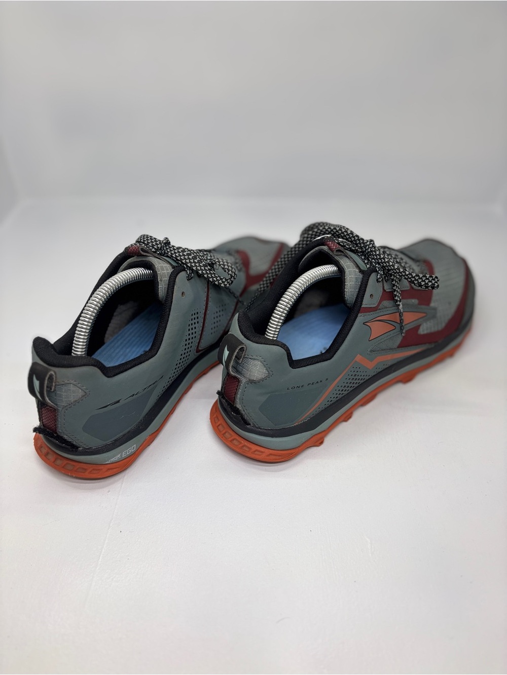Altra Lone Peak 5 Trail Running Shoes Gray Orange Men’s US 9 Zero Drop - Picture 11 of 16